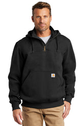 Carhartt   Rain Defender   Paxton Heavyweight Hooded Zip Mock Sweatshirt. CT100617